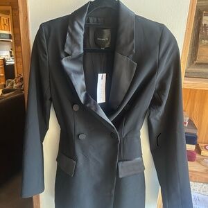 Dynamite blazer dress with shorts